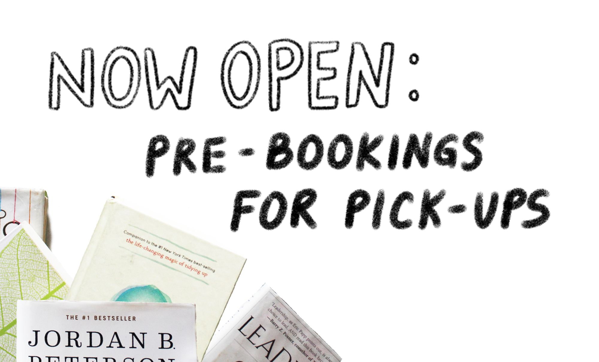 Pre-bookings for pick-ups are now open!