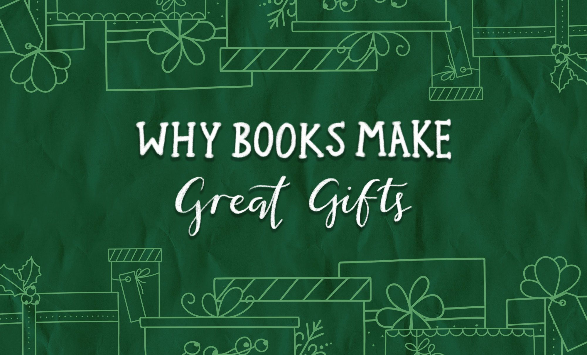 Why books make great gifts