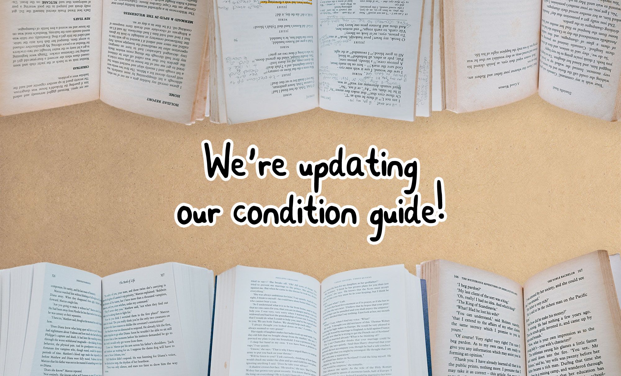 Updates to our condition guide